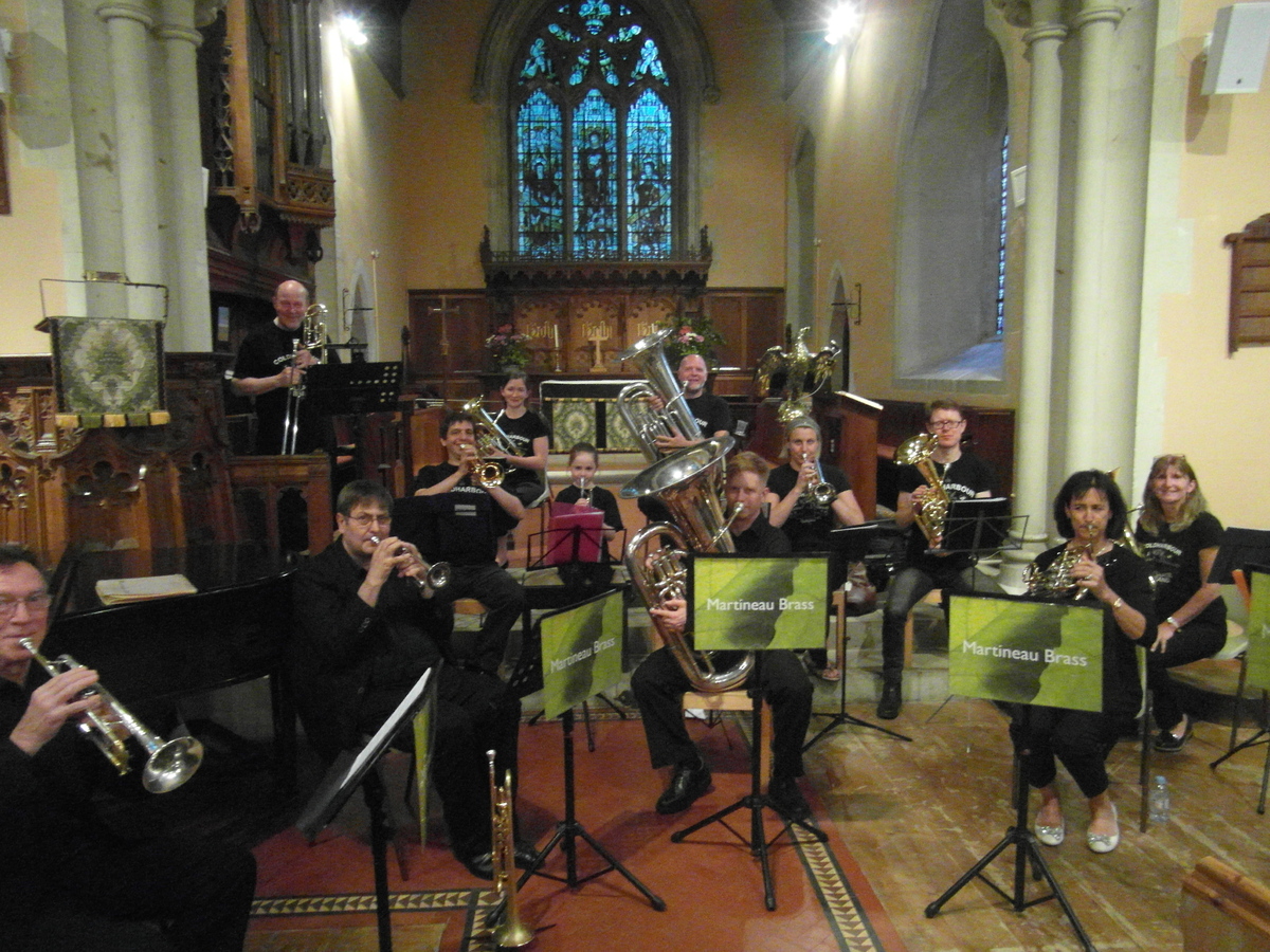 Dorking Festival plus the Martineau Brass